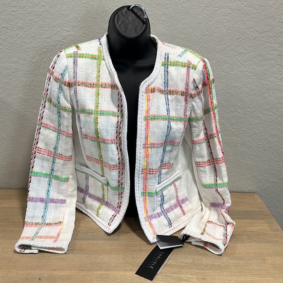 Carlisle Collection Poised tweed (from France)Jacket 4 Wmns USA NWT$698 - Picture 6 of 11